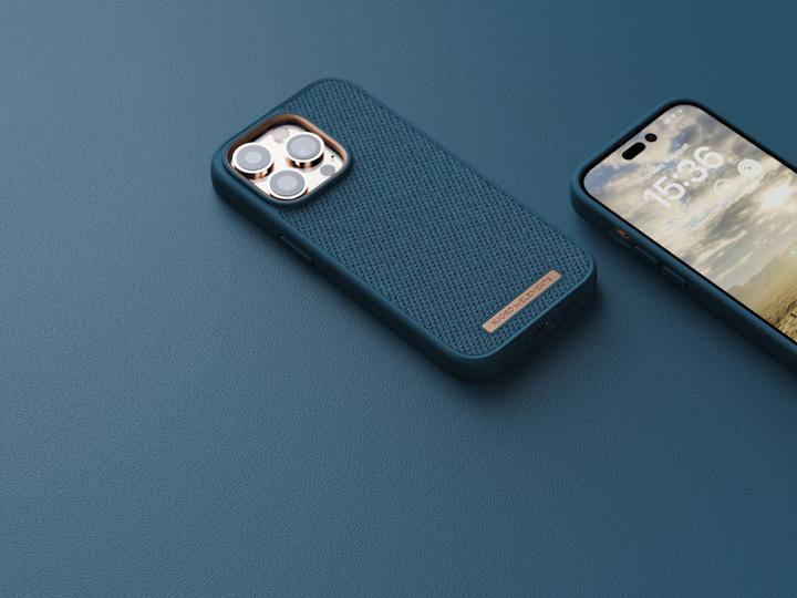 Produktbild Njord Hard-Cover Tonal Case Deep Sea (Apple iPhone 14 Pro)