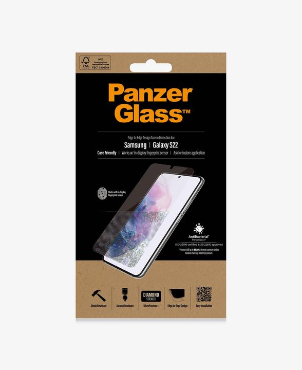 Produktbild PanzerGlass Case Friendly (1 Stk., Samsung Galaxy S22)