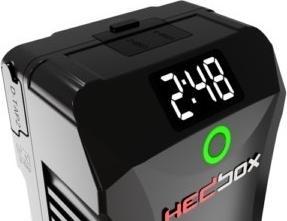 Immagine prodotto Hedbox - Supporto di bloccaggio Cine V (alluminio ad alta resistenza) - 98Wh / 6600mAh- 10A / 90W Max (Caricabatterie per fotocamere)