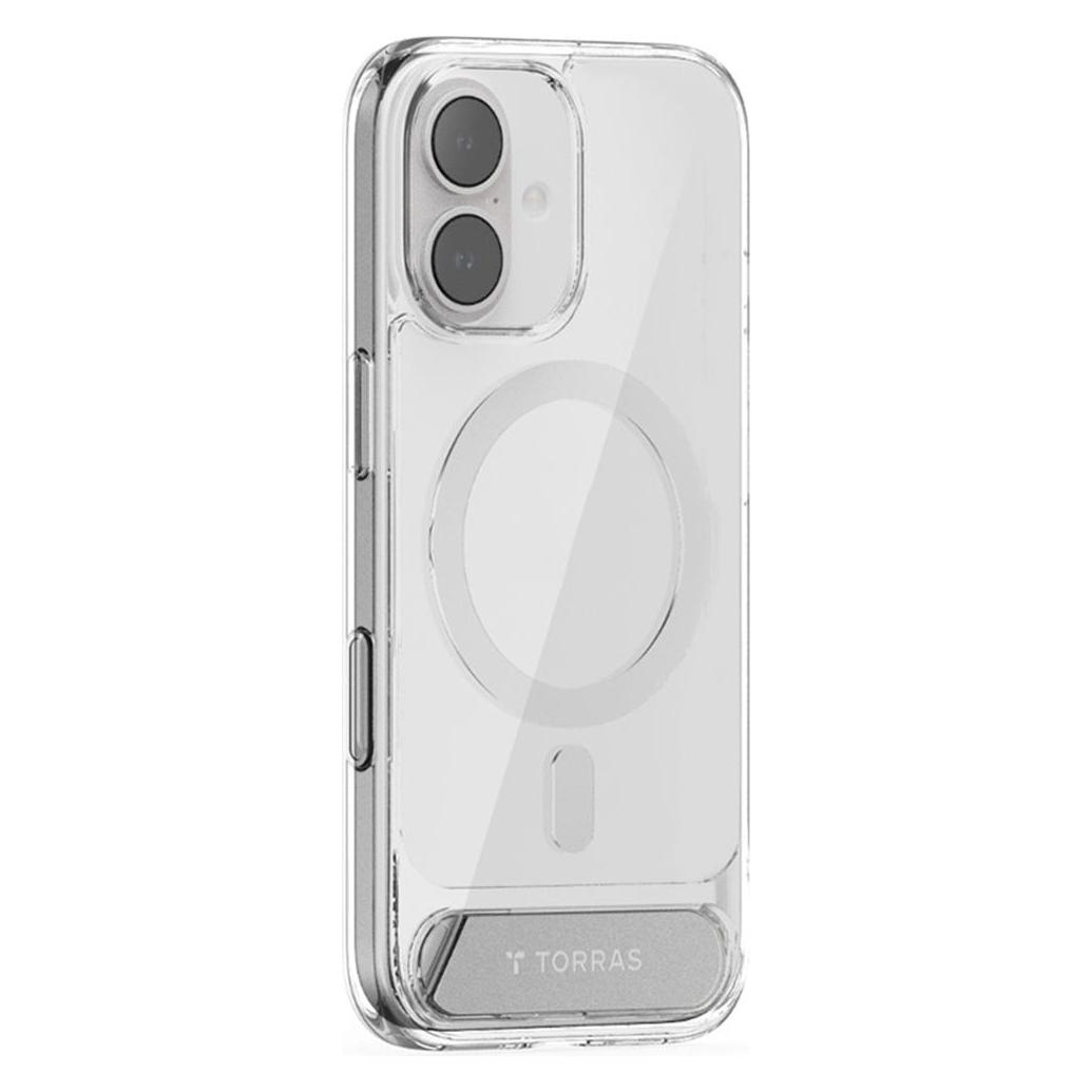 Torras Pstand Series Iphone 17 Clear (Apple IPhone 17), Smartphone Hülle, Transparent