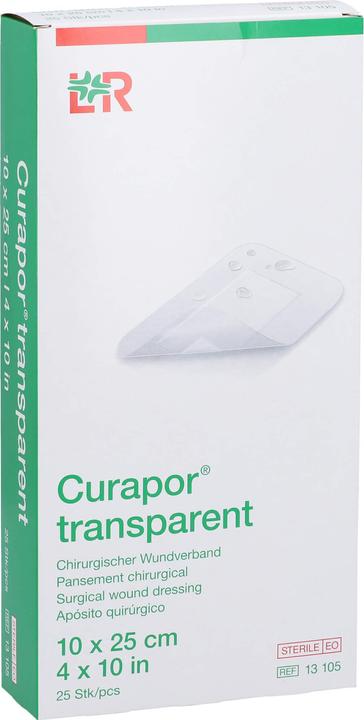 Produktbild Curapor Wundverband 10x25cm transparent (1 x)
