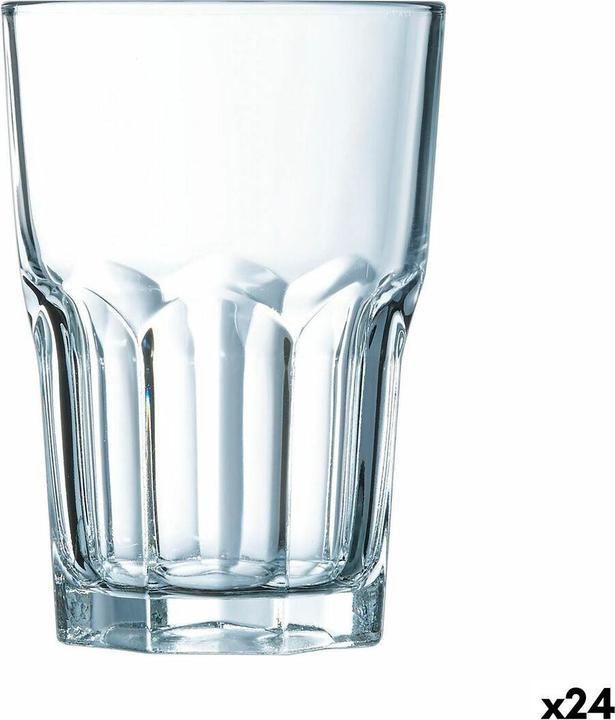 Produktbild Luminarc Trinkglas New America Glas 400 ml (24 Stück) (0.40 l, 24 x)