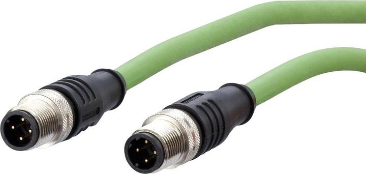 Image du produit Metz Connect Câble réseau M12 (F/FTP, CAT5e, 2 m)