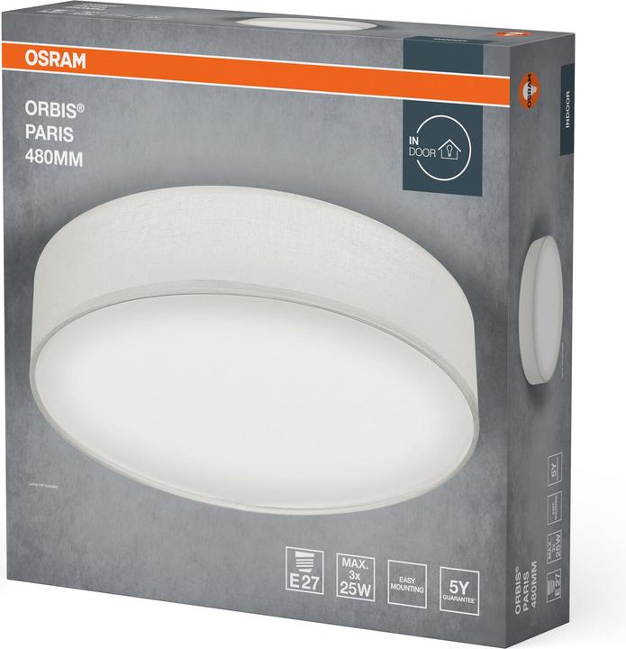 Produktbild Osram ORBIS PARIS 480 mm 3XE27 WT