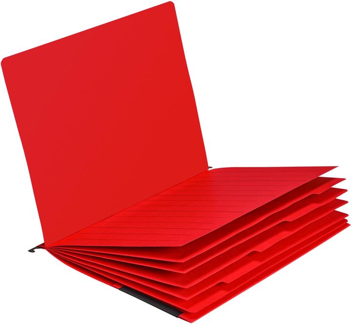 Productafbeelding Falken Persoonlijk dossier UniReg DIN A4 commercieel nieten kraftkarton rood (A4, 20 x)