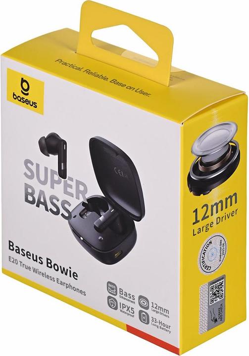 Image du produit Baseus Bowie E20 (6 h, Sans fil)