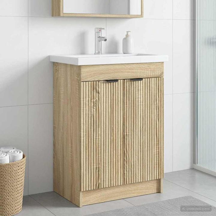 Produktbild vidaXL Badezimmerschrank (37.50 x 78.50 x 81 cm)