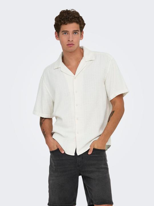 Produktbild Only & Sons Onslatham Rlxss Resort Linen Struc 0257 (L)