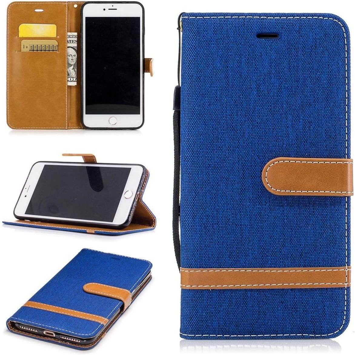 König Design Hülle Handy Schutz für Apple iPhone 7 Plus Case Cover Tasche Wallet Etui Bumper (Apple iPhone 7 Plus), Smar...