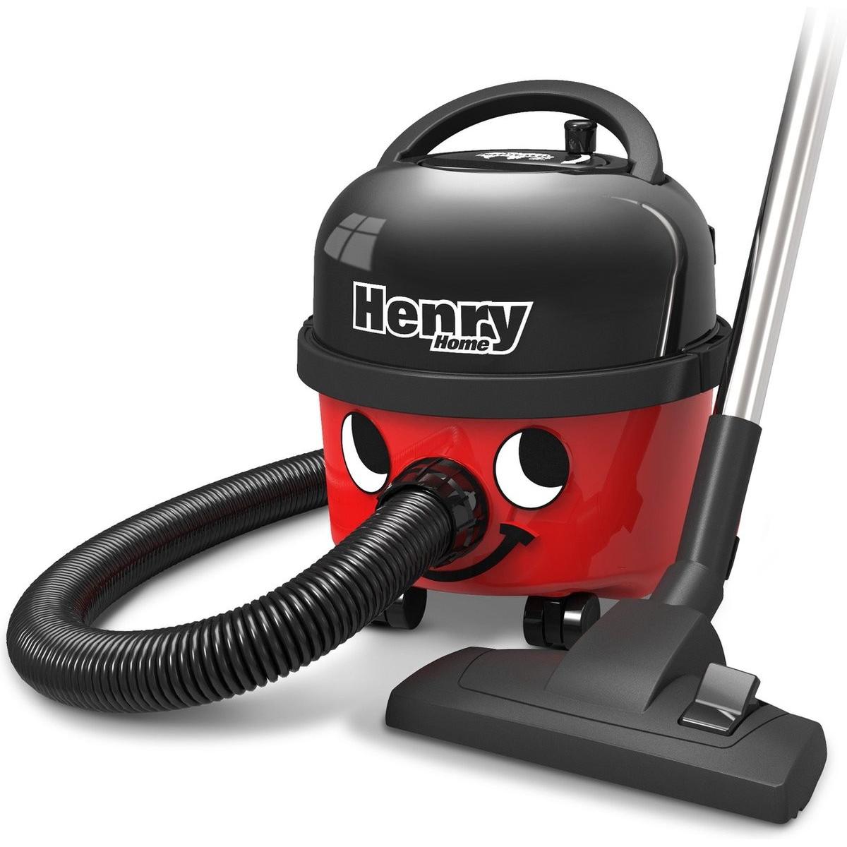 Numatic Henry Home Compact HVH160-11 - Aspirapolvere con sacco - Rosso, Aspirapolvere, Nero, Rosso