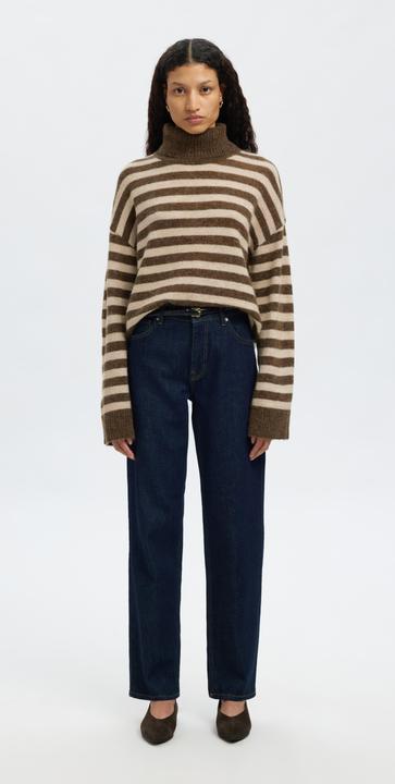 Produktbild Selected Femme Slflulu Ls Knit Roll Neck Noos (S)