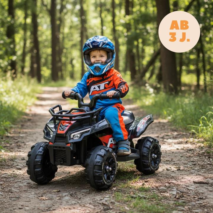 Actual product image Hermex Elektro-Quad für Kinder Kinderfahrzeug Elektrofahrzeug Spielzeug ATV (6 V)