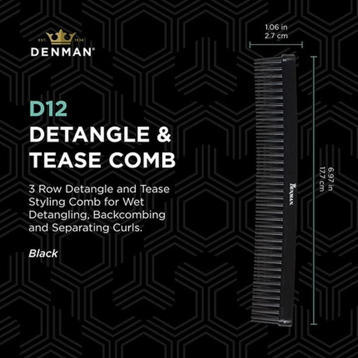 Actual product image Denman Tame 'n' Tease Comb