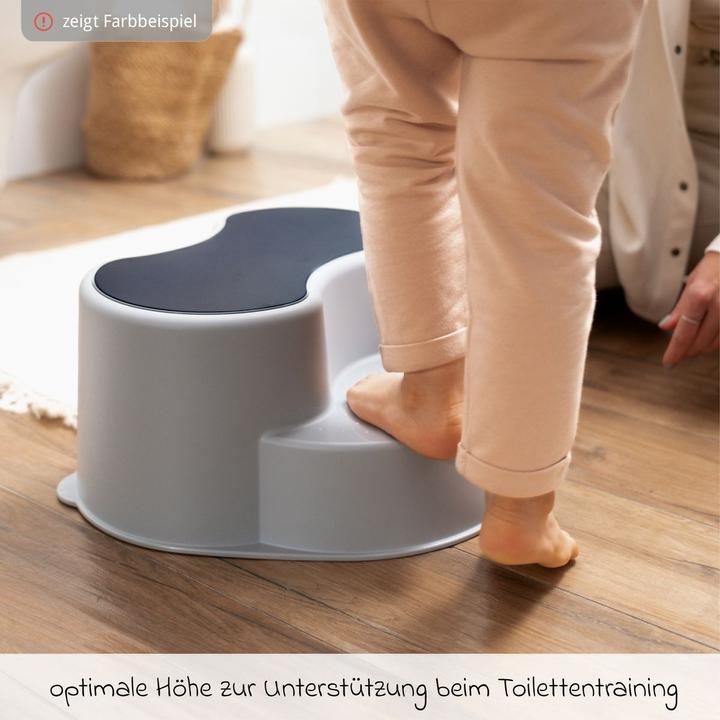 Actual product image Rotho Babydesign Trittschemel TILO Mistletoe White