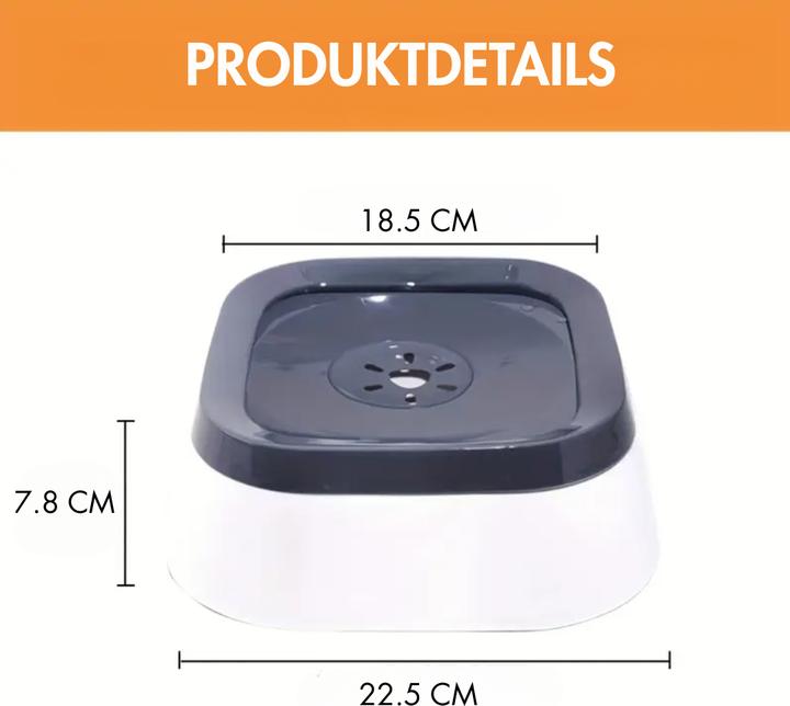 Actual product image Suba Water bowl for dogs without drooling (1 l)