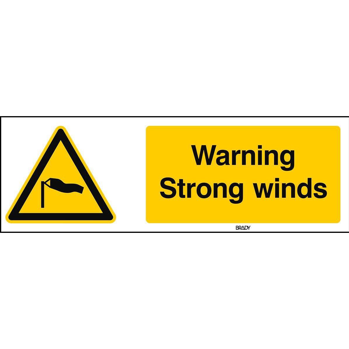 Brady, Sicherheitskennzeichnung, ISO Safety Sign - Warning