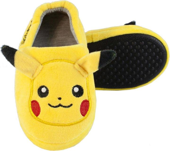 Actual product image Pokémon Childrens/Kids Pikachu 3D Slippers (34)