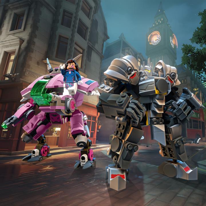 Actual product image LEGO D.Va and Reinhardt (75973, LEGO Overwatch)