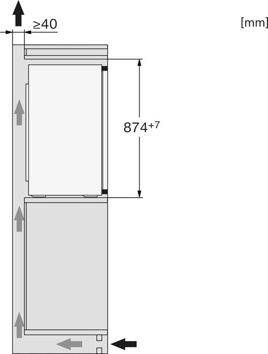 Produktbild Miele K 7125 E (136 l)