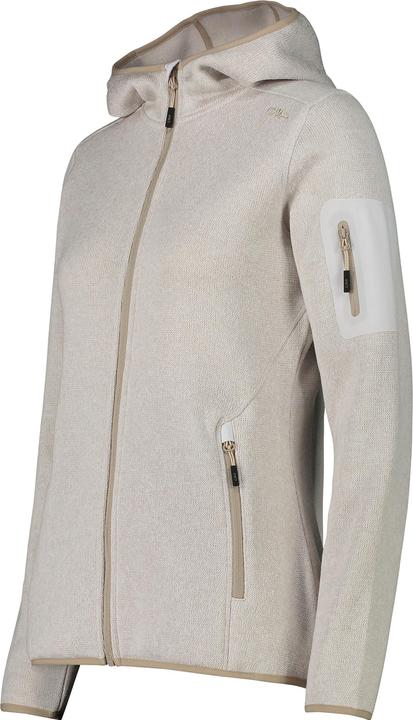 Actual product image CMP Campagnolo Women's Jacket Fix Hood Jacquard Knitted 3H19826 (44, XL)
