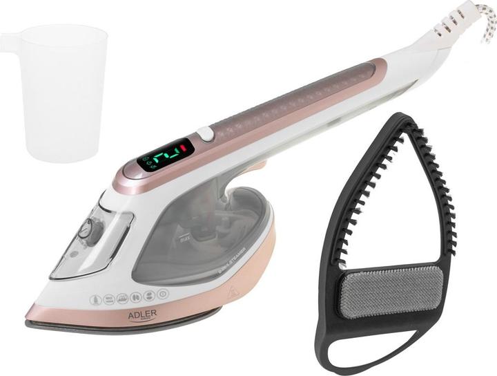 Image du produit Adler Parownica do ubrań & żelazko 2 w 1 (1400 W, 25 g/min)
