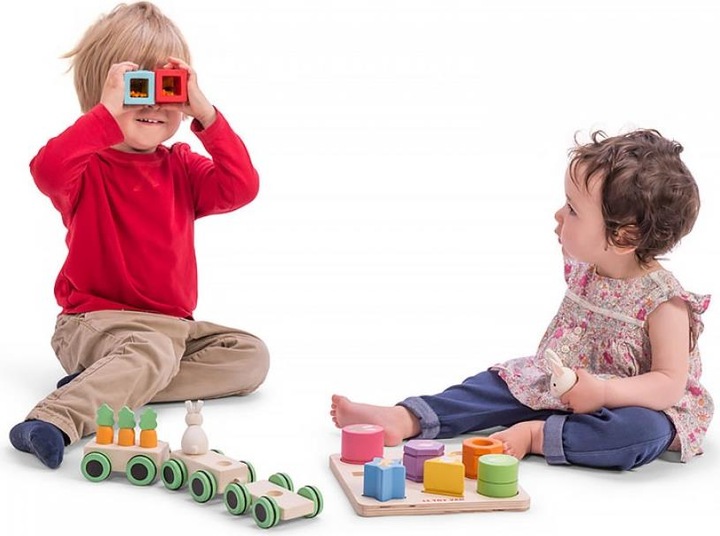 Image du produit Le Toy Van Plaque de bouchon de moule sensoriel
