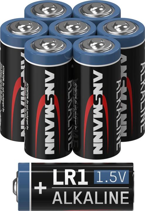Actual product image Ansmann ANS 1520-0013 - Alkaline battery LR1 8-pack - Battery (8 pcs., N, 940 mAh)