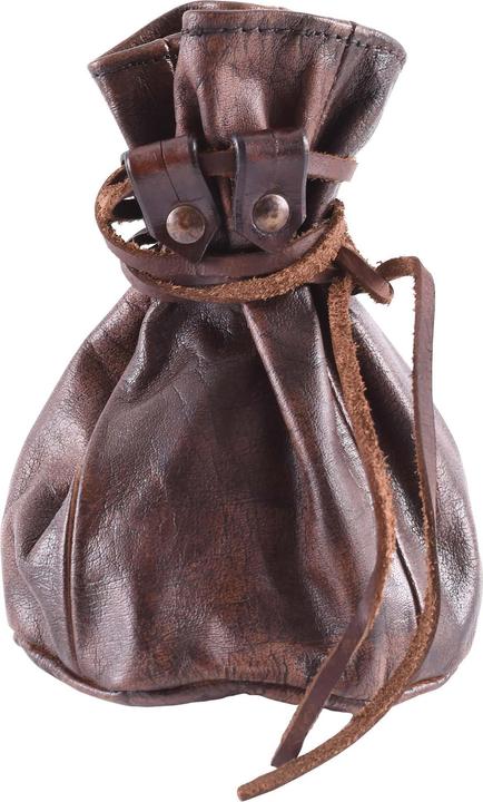 Produktbild Battle Merchant Grosser Lederbeutel Braun