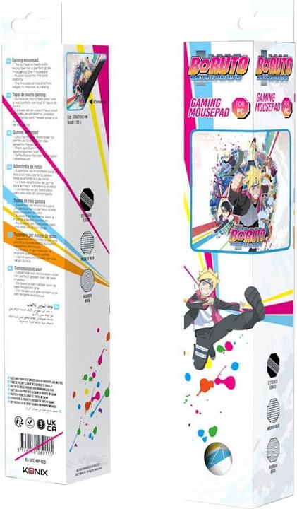 Actual product image Konix Boruto mouse pad (M)