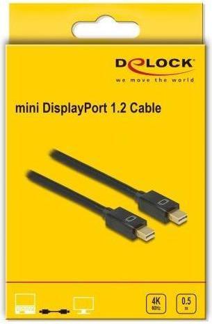 Image du produit Delock Mini DisplayPort — Mini DisplayPort (0.50 m, DisplayPort, 1.2)