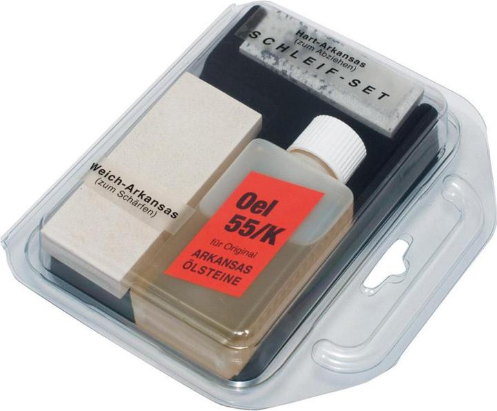 Friedrich Müller Sanding set Hart-Arkansas 3-piece plastic box Müller