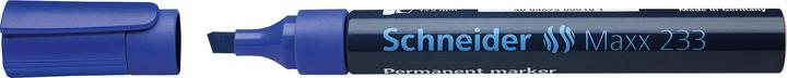 Actual product image Schneider Maxx 233 permanent marker Line width: 1-5 mm Ink colour: blue (1x)