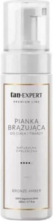 Actual product image Bondi Sands Tanexpert Premium Line Tanning Foam for Face and Body Bronze Amber 200ml (Self tanning foam, 200 ml)