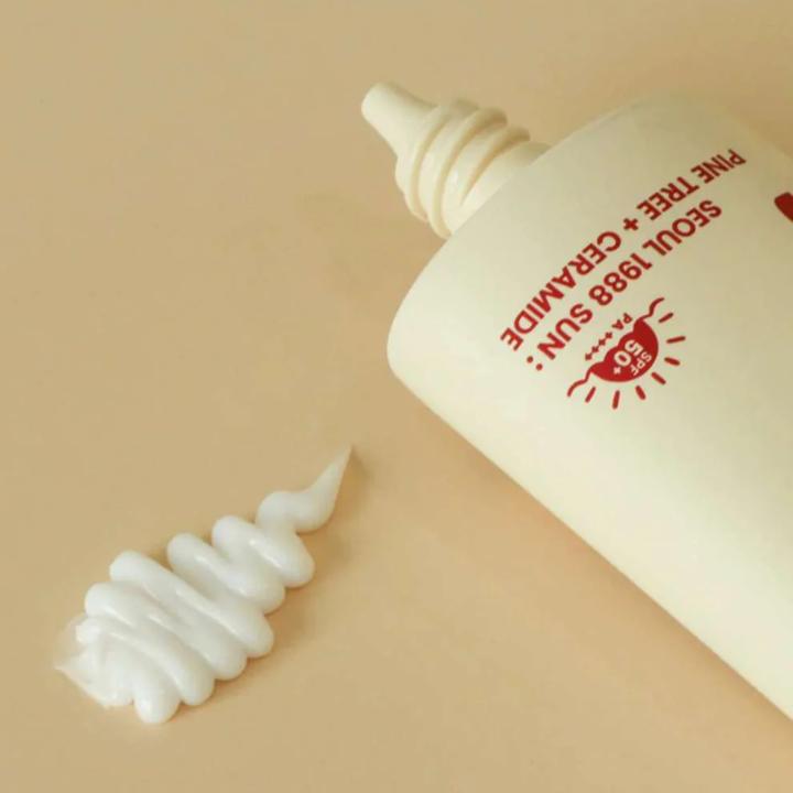 Image du produit K-Secret Seoul 1988 Sun Pine Ceramide Sunscreen 50ml (Crème solaire, SPF 50+, 50 ml)