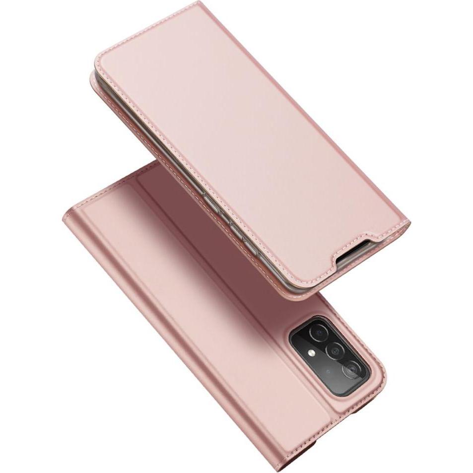Dux Ducis Skin Pro Series Bookcover (Samsung Galaxy A73 5G), Smartphone Hülle, Rosa