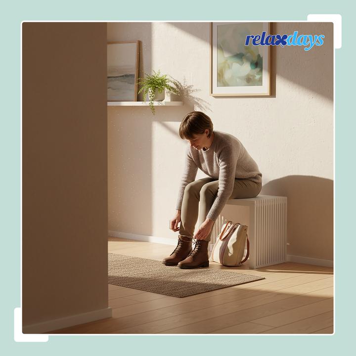 Actual product image Relaxdays bench (45 cm)