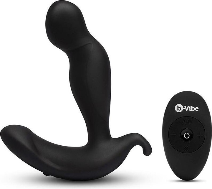 Actual product image Earthly Body B-vibe 360 Plug: Remote Controlled Rotating Prostate Massager with Vibrations
