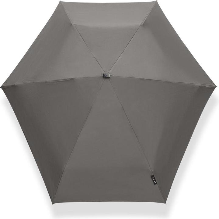 Actual product image Senz Micro Foldable Storm Regenschirm, Silky Grau