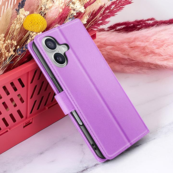 Actual product image Zanaé Wallet case iPhone 17 with stand (Apple iPhone 17)