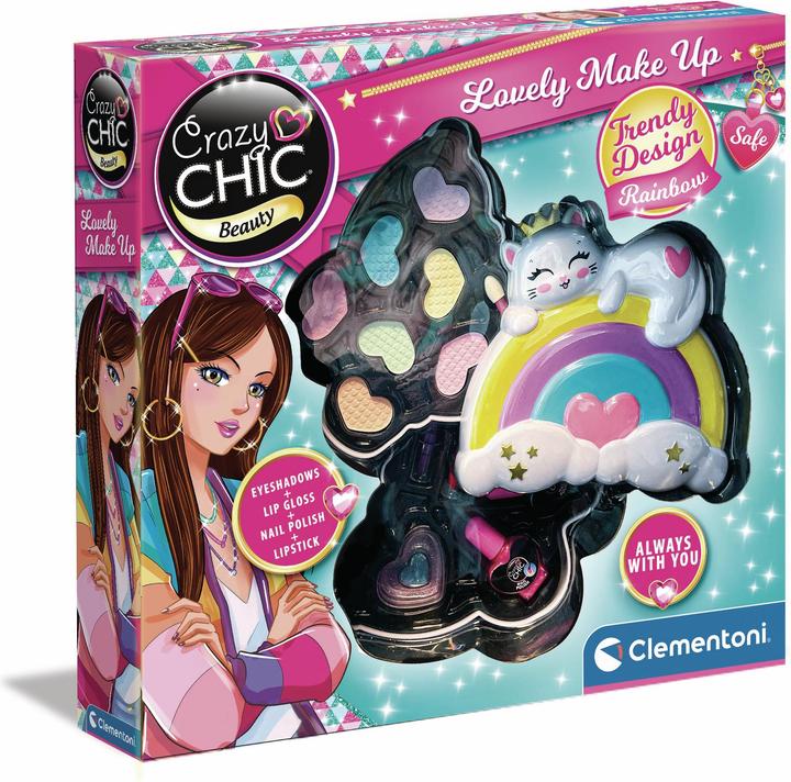 Productafbeelding Clementoni Crazy Chic Palette de maquillage Arc-en-ciel