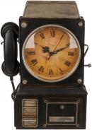 Actual product image Ootb Metal key box, telephone with clock (40 x 30 x 30 cm)