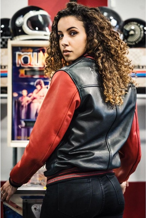 Produktbild Helstons motorrad-lederjacke helton tudent rag (motul) (Damen, S)