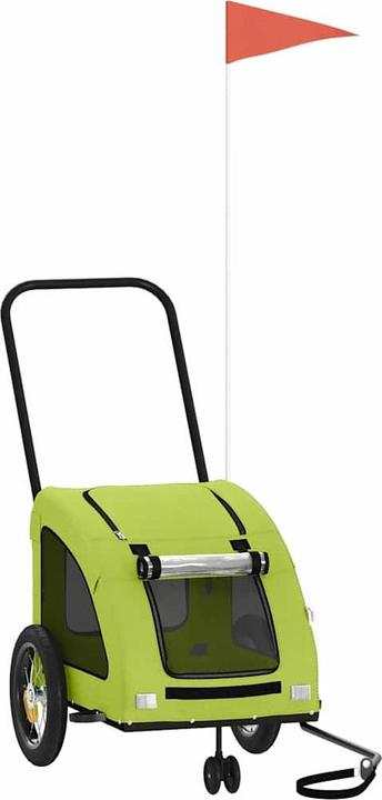 Produktbild VidaXL Fahrradanhänger Hunde Oxford-Gewebe und Eisen