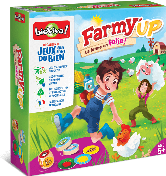 Actual product image Bioviva FARMY UP (FR-DE-IT-EN-NL-ES) (Multilingual)