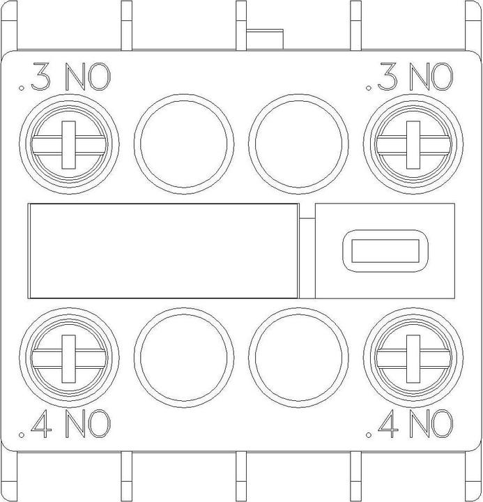 Produktbild Siemens Hilfsschalterblock 3RH2911-1NF20 1 St.