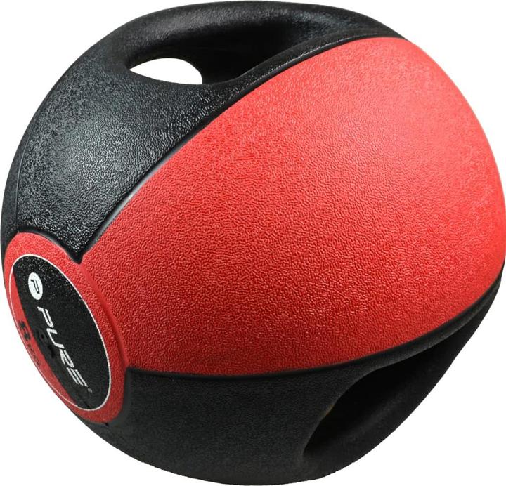 Actual product image Pure2improve Medicine ball with handles (8 kg, 350 mm)