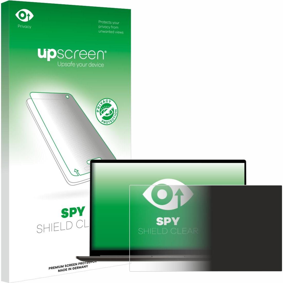 upscreen Spy Shield Blickschutzfolie (15.60", 16 : 9), Notebook Schutzfolie