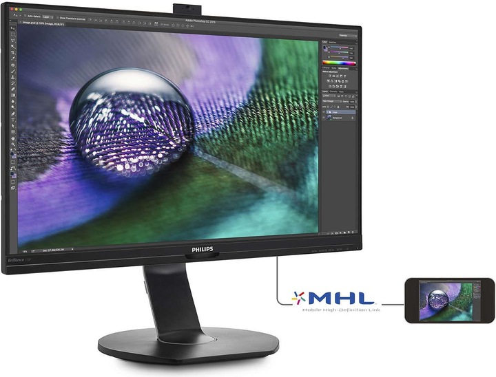 Actual product image Philips P-line 272P7VPTKEB (3840 x 2160 Pixels, 27")