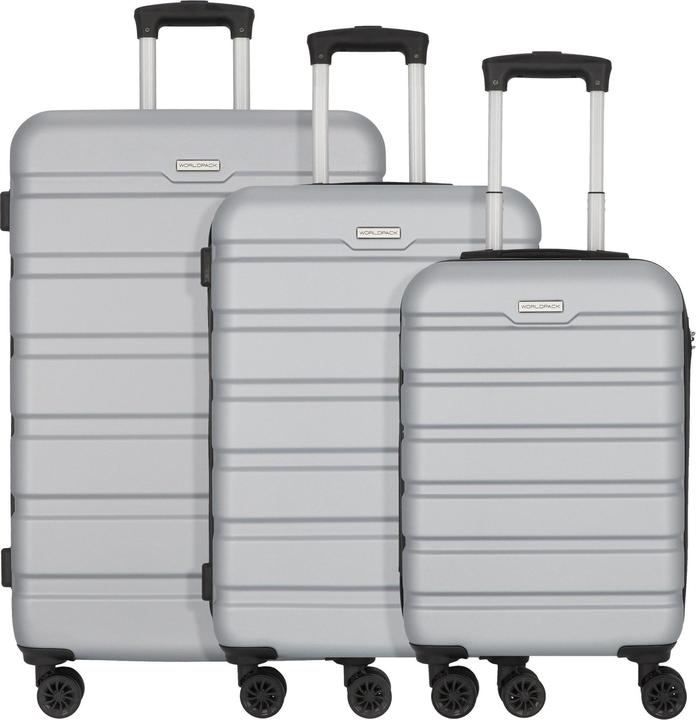 Immagine prodotto Worldpack Set di valigie Phoenix a 4 ruote 3 pezzi (94 l)