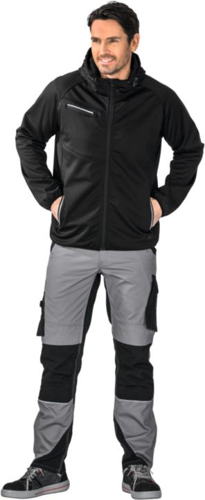 Actual product image Planam Fog softshell jacket black M L (L)